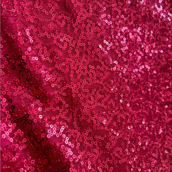 NWOT Monsoon London Truth Red Sequin Top Girls Party Dress - Size 12-13 yr - Picture 8 of 9